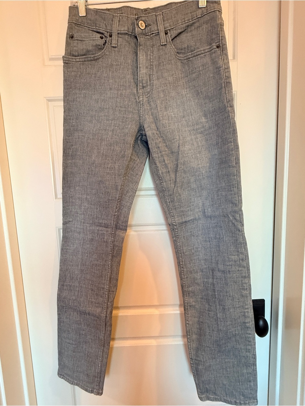 Goodfellow & Co Men’s Stretch Pants - Lt Gray Jeans Style, Dk Gray Twill Chinos